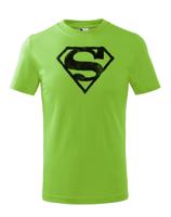 Dětské tričko  Superman  - pro opravdové hrdiny