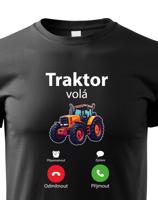 Dětské tričko Traktor volá