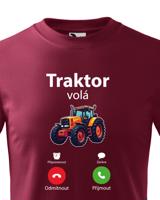 Dětské tričko Traktor volá