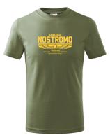 Dětské tričko USCSS Nostromo - motiv z oblíbené série Vetřelec