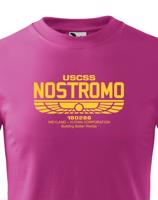 Dětské tričko USCSS Nostromo - motiv z oblíbené série Vetřelec