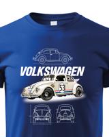 Dětské tričko Volkswagen Beetle 53 - kvalitní tisk a rychlé dodání