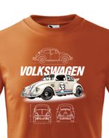Dětské tričko Volkswagen Beetle 53 - kvalitní tisk a rychlé dodání