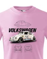 Dětské tričko Volkswagen Beetle 53 - kvalitní tisk a rychlé dodání