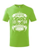 Dětské tričko Zrození legendy - ideální narozeninový dárek