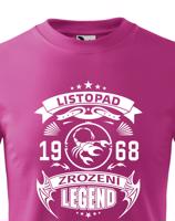 Dětské tričko Zrození legendy - ideální narozeninový dárek