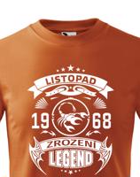 Dětské tričko Zrození legendy - ideální narozeninový dárek