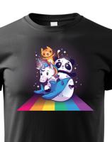 Dětské tričko Zvířátka - originální dárek pro milovníky zvířat