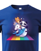 Dětské tričko Zvířátka - originální dárek pro milovníky zvířat