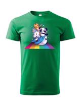 Dětské tričko Zvířátka - originální dárek pro milovníky zvířat