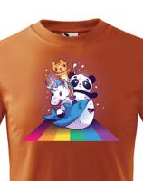 Dětské tričko Zvířátka - originální dárek pro milovníky zvířat