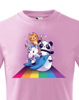 Dětské tričko Zvířátka - originální dárek pro milovníky zvířat