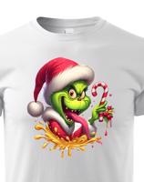 Dětské triko Grinch - skvělé vánoční triko