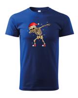 Dětské triko Kostlivec dab dance - vtipné vánoční triko