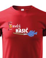 Dětské triko Malý hasič - originální triko pro syna hasiče
