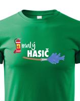 Dětské triko Malý hasič - originální triko pro syna hasiče