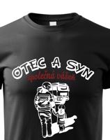 Dětské triko Otec a syn, společná vášeň