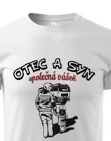 Dětské triko Otec a syn, společná vášeň