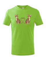 Dětské triko pro milovníky koček - skvělé triko na narozeniny