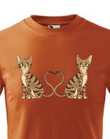 Dětské triko pro milovníky koček - skvělé triko na narozeniny
