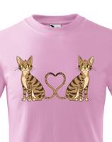 Dětské triko pro milovníky koček - skvělé triko na narozeniny