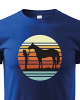 Dětské triko pro milovníky koní Life is better - skvělý dárek na narozeniny