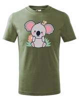 Dětské triko s koalou - triko s motivem koaly na narozeniny či Vánoce