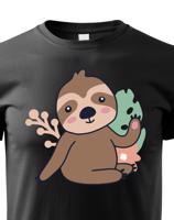 Dětské triko s lenochodem - dárek k narozeninám či Vánocům