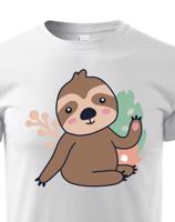 Dětské triko s lenochodem - dárek k narozeninám či Vánocům