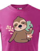 Dětské triko s lenochodem - dárek k narozeninám či Vánocům