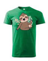 Dětské triko s lenochodem - dárek k narozeninám či Vánocům