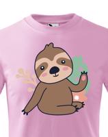 Dětské triko s lenochodem - dárek k narozeninám či Vánocům