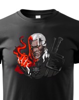 Dětské triko s motivem Zaklínač - Witcher - Geralt z Rivie