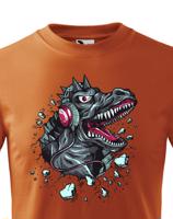 Dětské triko s potiskem dinosaura - skvělý dárek na narozeniny
