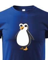Dětské triko s potiskem Tučňáka - skvělý dárek na narozeniny či Vánoce.