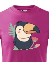 Dětské triko s potiskem Tukana - skvělý dárek na narozeniny či Vánoce.