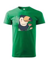 Dětské triko s potiskem Tukana - skvělý dárek na narozeniny či Vánoce.