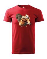 Dětské triko s veverkou Scrat z Doby ledové - dárek na narozeniny