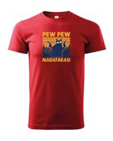 Dětské triko s vtipným potiskem Pew Pew madafakas! - dárek na narozeniny