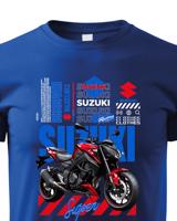 Dětské triko Suzuki - tričko pro milovníky motorek