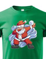 Dětské vánoční tričko s potiskem Vánočního Santa - skvělé vánoční tričko