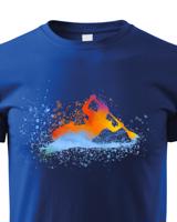 Dětské vodácké tričko s potiskem vodáku - skvělý dárek na narozeniny