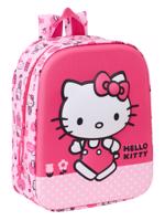 Dětský 3D mini batoh Hello Kitty Safta 6 L - růžový