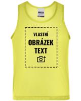 Dětský tréninkový rozlišovací dres - dres s vlastním potiskem - propracovaný editor
