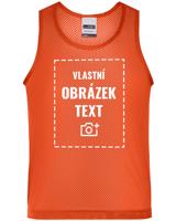 Dětský tréninkový rozlišovací dres - dres s vlastním potiskem - propracovaný editor