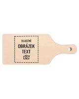 Dřevěné prkénko na krájení 10x23 cm s vlastním gravírováním