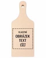 Dřevěné prkénko na krájení 16x36 cm s vlastním gravírováním