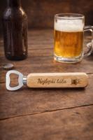 Dřevěný otvírák pro nejlepšího tátu – originální dárek