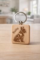 Dřevěný přívěšek s vlastním gravírováním - skvělý dárek