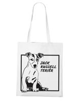 Ekologická nákupní taška s potiskem Jack Russel teriérem